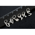 Silver 925 Gold Plated Alphabet Pendants